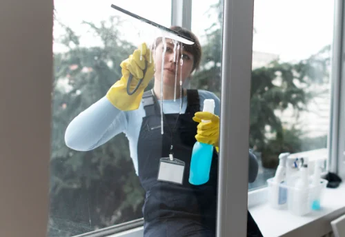 Nettoyage de vitres intérieures et extérieures à Romagné